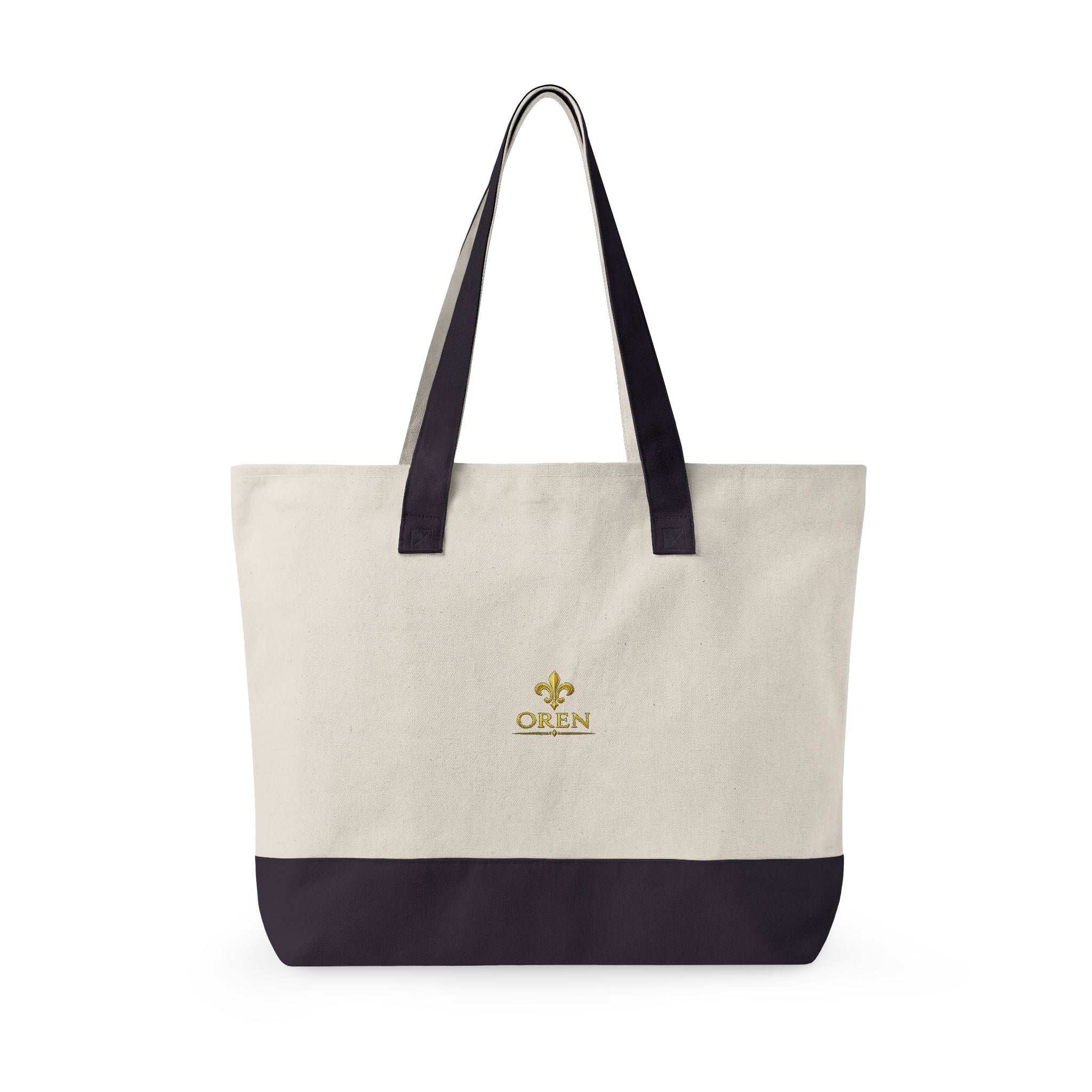 OREN "Discipline Is My Luxury" Canvas Tote Bag