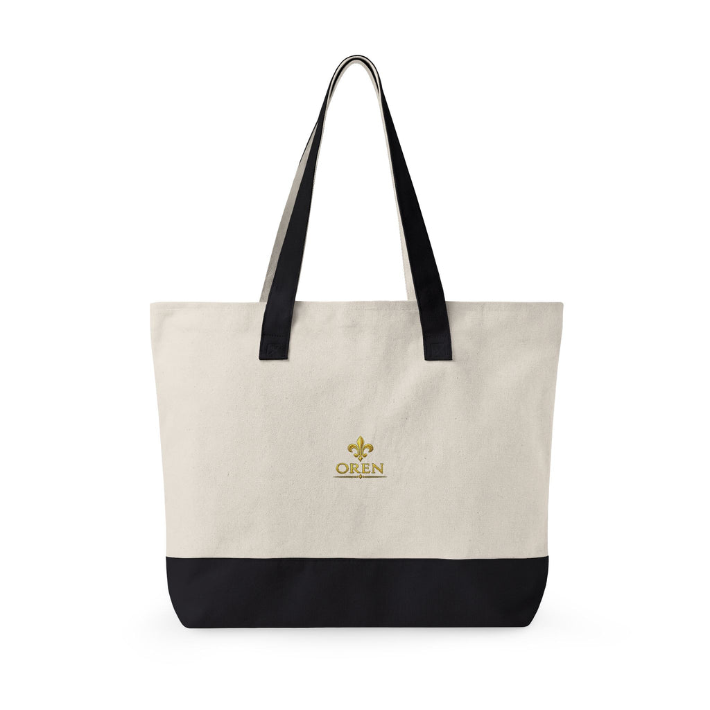 OREN "Discipline Is My Luxury" Canvas Tote Bag