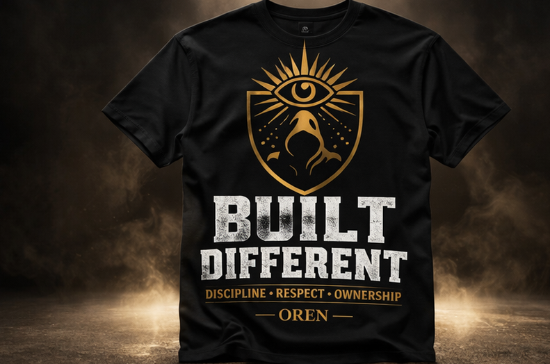OREN "Built Different" Premium T-Shirt