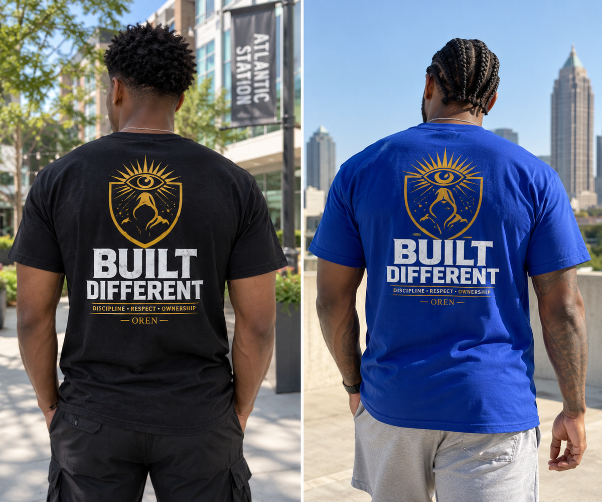 OREN "Built Different" Premium Unisex T-Shirt