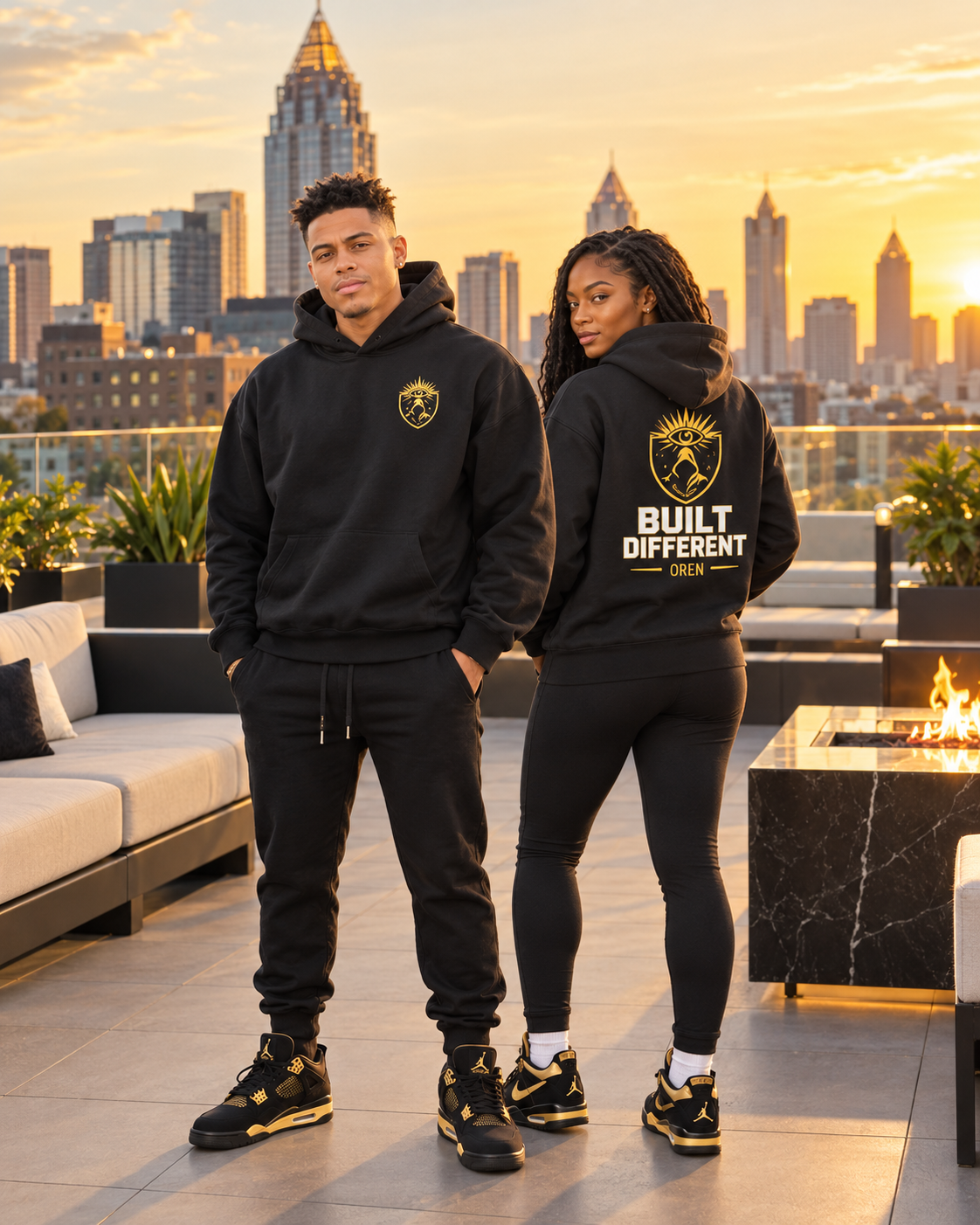 OREN Signature Built Diffrent Unisex  Hoodie