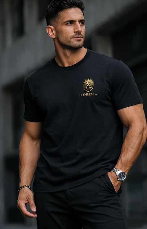 OREN Essential Tee — Black