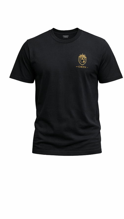 OREN Essential Tee — Black