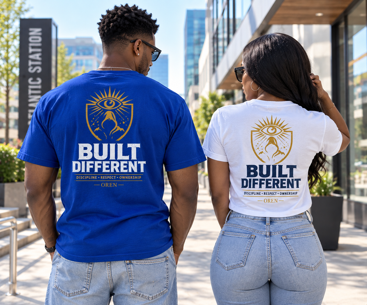 OREN "Built Different" Premium Unisex T-Shirt